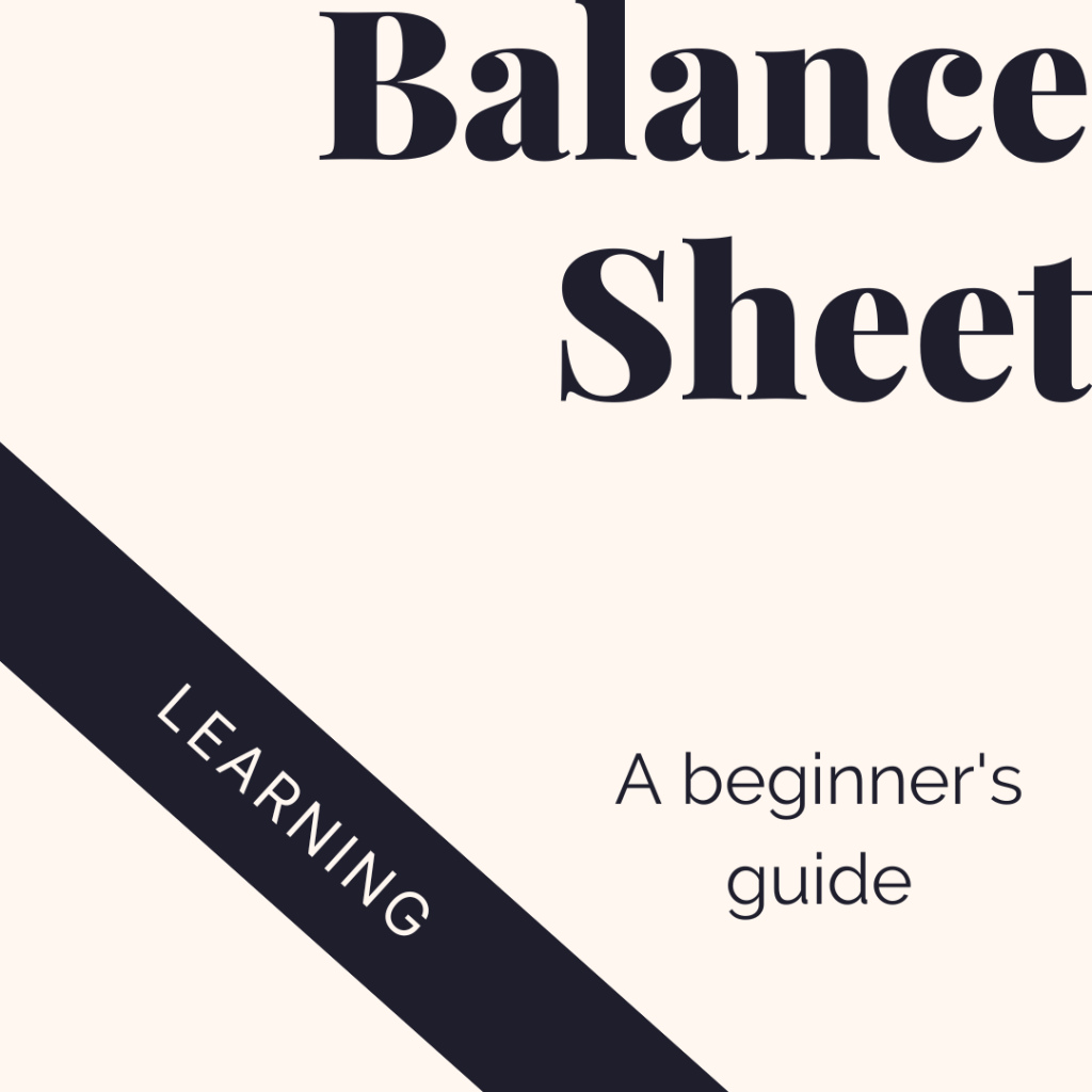 balance sheet guide