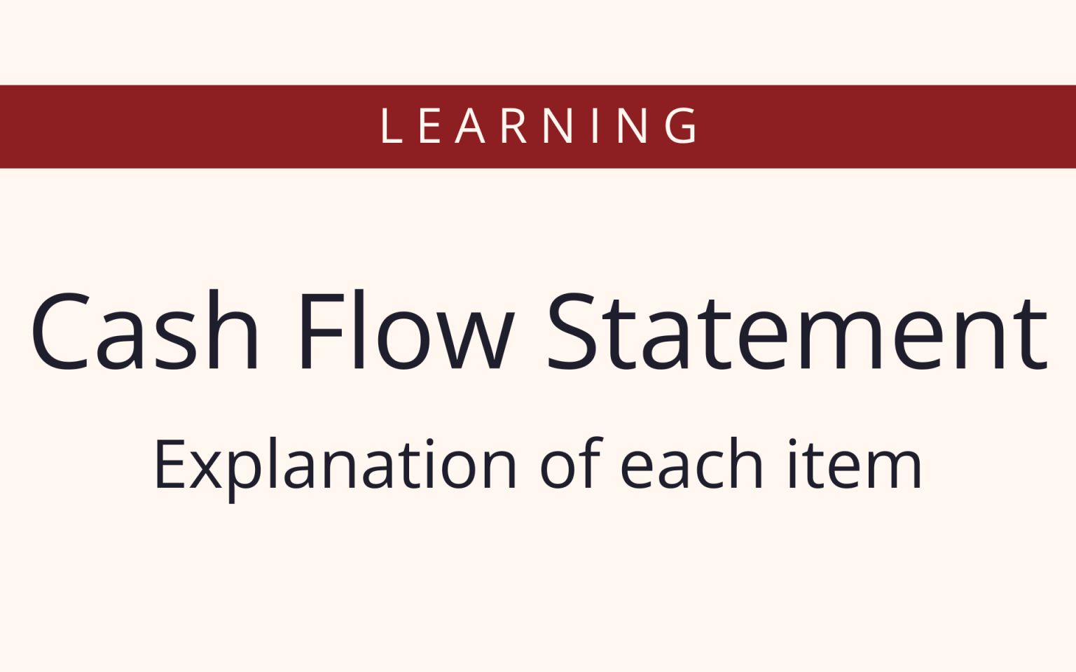 Cash Flow Statement – A beginner’s guide – KSEStocks