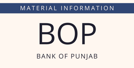 BOP Material Information