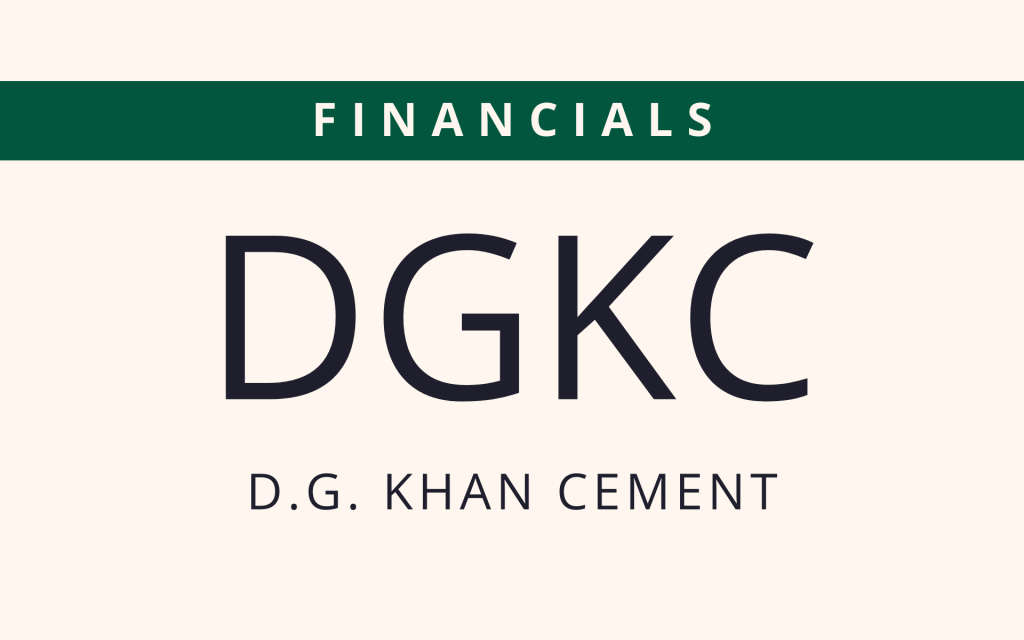D.G. Khan Cement (DGKC) announces Q3 financial results KSEStocks