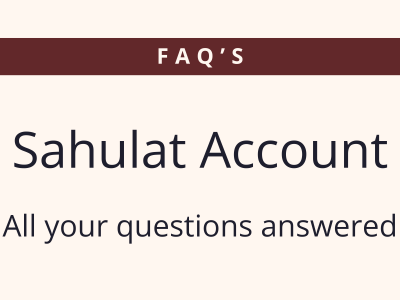 Sahulat Account FAQs
