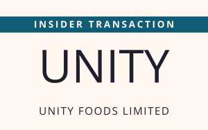 UNITY - Insider Transaction