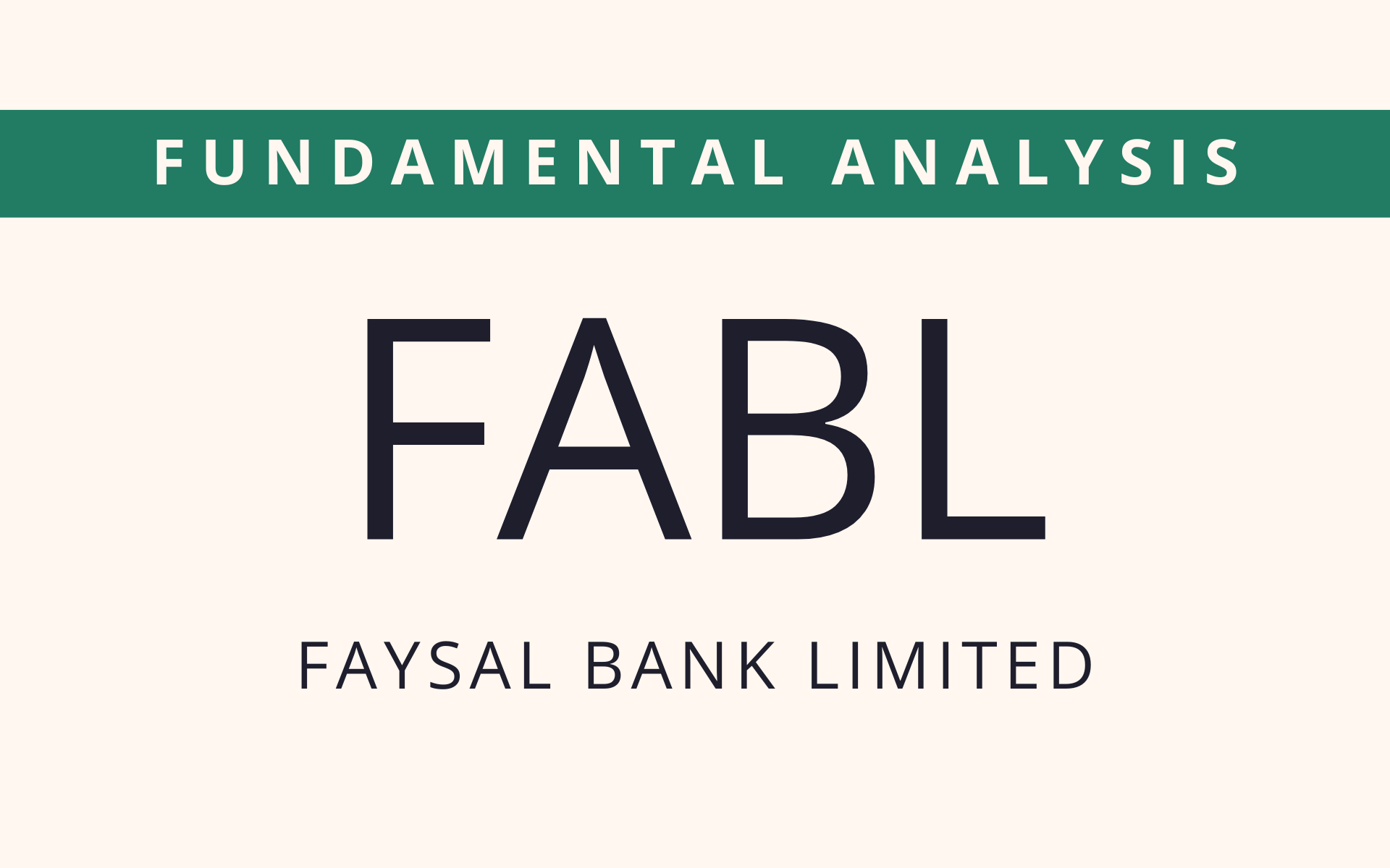 FABL - Fundamental Analysis